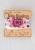 Boho Bandeau Federn und Blumenmuster