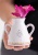 Blumenvase  " I didn`t chosse you. My heart did "